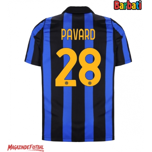 Inter Milan Benjamin Pavard #28 Tricou Fotbal Replică 2026-27 Barbati Acasa Inter Milan Benjamin Pavard #28 Tricou Fotbal Replică 2026-27 Barbati Acasa